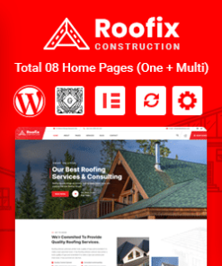 Roofix - Roofing Services WordPress Theme