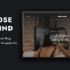 Rose Wind - Personal Blog Elementor Template Kit