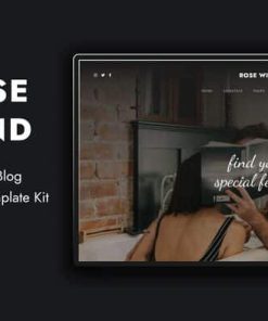 Rose Wind - Personal Blog Elementor Template Kit