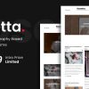 Rosetta - Minimalist & Typography Based WordPress Blog Theme