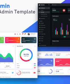 Rukada - Responsive Bootstrap 5 Admin Template