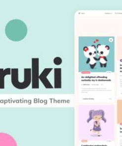 Ruki - A Captivating Personal Blog Theme