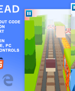 Run Ahead. Mobile, Html5 Game .c3p (Construct 3)