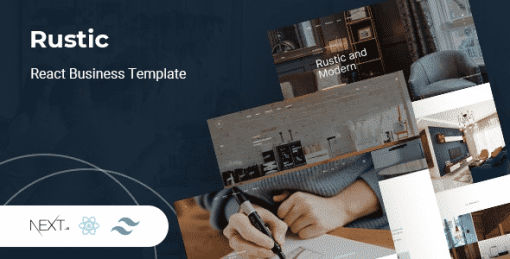 Rustic - React Business Template