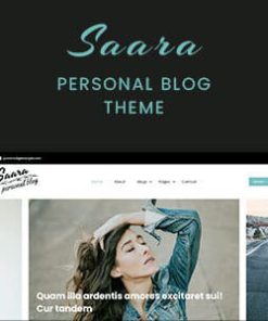 Saara - Personal Blog HubSpot Theme