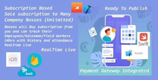 SaaS based Multiple Companies Employee Tracking (IOS Version) - an Exceptional Business Platform