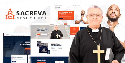 Sacreva - Church & Nonprofit Html5 Template