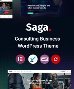 Saga - Business Consulting WordPress Theme