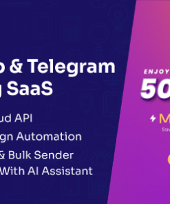 SaleBot - WhatsApp And Telegram Marketing SaaS - ChatBot & Bulk Sender