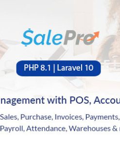 SalePro POS, Inventory Management System, HRM & Accounting