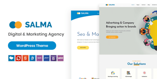 Salma - SEO Marketing WordPress Theme
