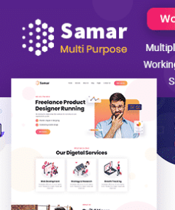 Samar | Creative Agency WordPress Theme