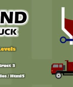 Sand Truck - HTML5 Game (Construct 3)