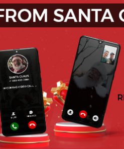 Santa Claus Video Call - Santa Video Prank Call - Video Call Santa Premium - Simulated Video Calls