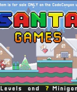 Santa Games - HTML5 Platform 2D Game