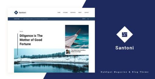 Santoni - HubSpot Magazine Theme