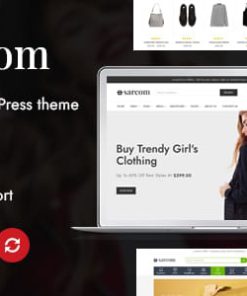 Sarcom - Fashion WooCommerce Theme