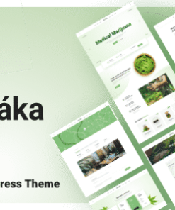 Sativaka - Medical Marijuana Dispensary WordPress