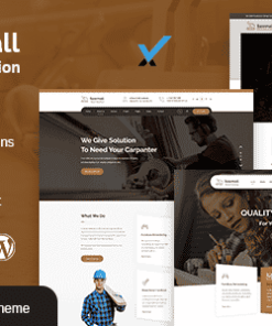 Sawmall - Carpenter and Craftman WordPress Theme