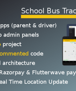 SBurK - School Bus Tracker - Two Android Apps + Backend + Admin panels - SaaS