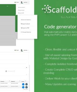 Scaffolder | A Powerful Laravel + Angular CRUD Generator