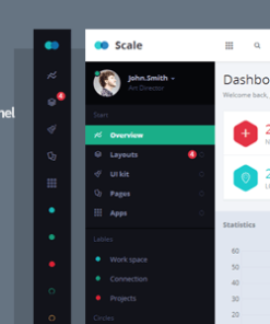 Scale - Web Application & Admin Template