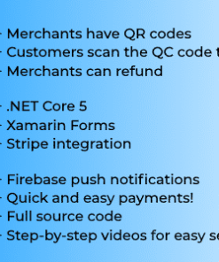 Scan Payment App with Xamarin Forms and .NET Core API