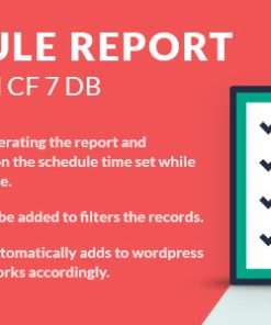 Schedule Report For Advanced CF7 DB