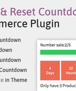 Schedule, Reset Countdown Plugin WooCommerce | WooCP