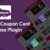 Scratch Coupon Card WordPress plugin