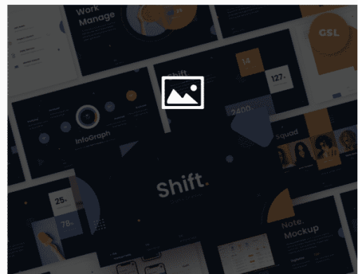 Shift - Digital Startup Googleslide Template - Presentation Templates