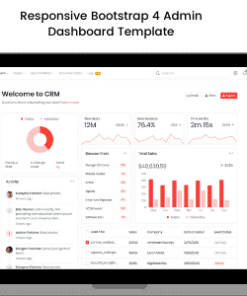 Scrooge - Bootstrap 4.4.1 Responsive Admin Dashboard Template + UI Kit