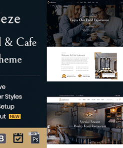 Seabreeze - Restaurant and Cafe WordPress Theme