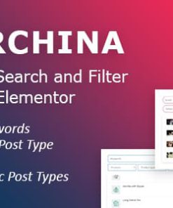 Searchina: Search and Filter Addon for Elementor WordPress Plugin