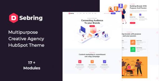 Sebring - Creative Agency HubSpot Theme