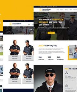 Securepress - Security Company HTML Responsive  Template