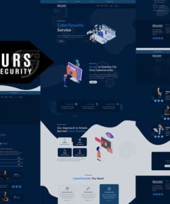 Securs - Cyber Security Service Elementor Template Kit