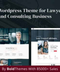 Seiji - WordPress Theme for Lawyers & Business