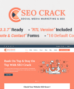 SEOCrack | Responsive SEO and SMM HTML5 Template