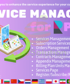 Service Management module for Perfex CRM