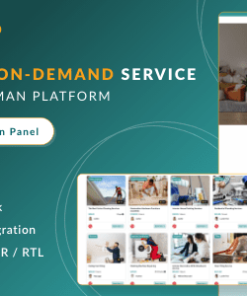 ServiceGo - Multi Vendor On-Demand Service & Handyman Booking Marketplace