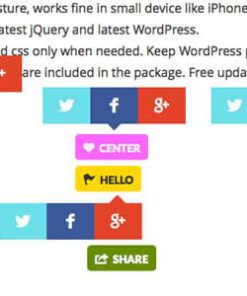 Share Button WordPress Plugin