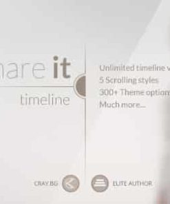 Share It - Timeline WordPress Theme