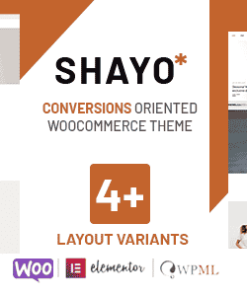 Shayo | Fashion & Apparel WooCommerce Theme