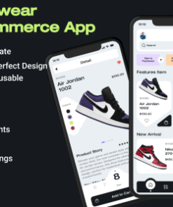 ShoeVerce - eCommerce App for Footwear Store - Flutter Mobile App Template | Android & iOS