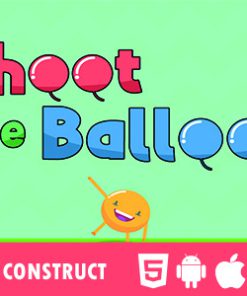 Shoot The Balloon - HTML5 Mobile Game