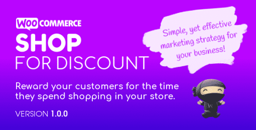 Shop for Discount - Loyalty and Rewards Program for WooCommerce