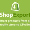 ShopExtractor - Extract products from any Shopify store