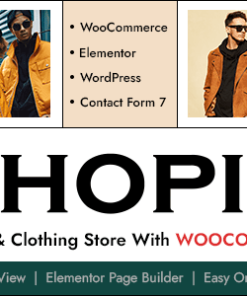 Shopiq - Fashion Shop Ecommerce Elementor Theme