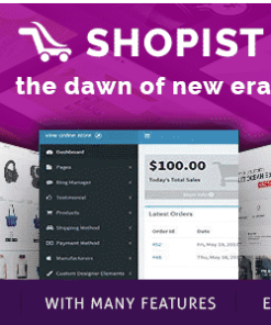 Shopist | Laravel Multivendor eCommerce, CMS and Designer